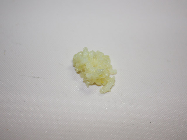 にんにくみじん切り